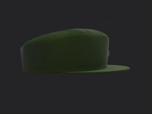 chinese army cap 3D Model