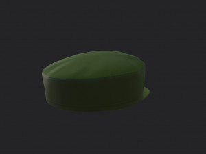 chinese army cap 3D Модель