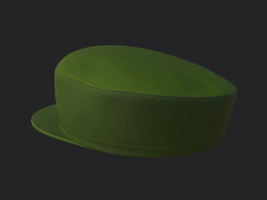 chinese army cap 3D Model