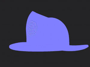 firefighter helmet 3D Model