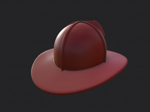 firefighter helmet 3D मॉडल