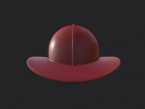 firefighter helmet 3D मॉडल