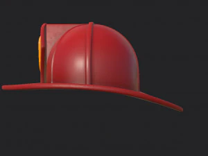 firefighter helmet 3D Model