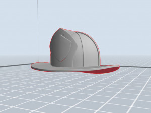 firefighter helmet 3D मॉडल
