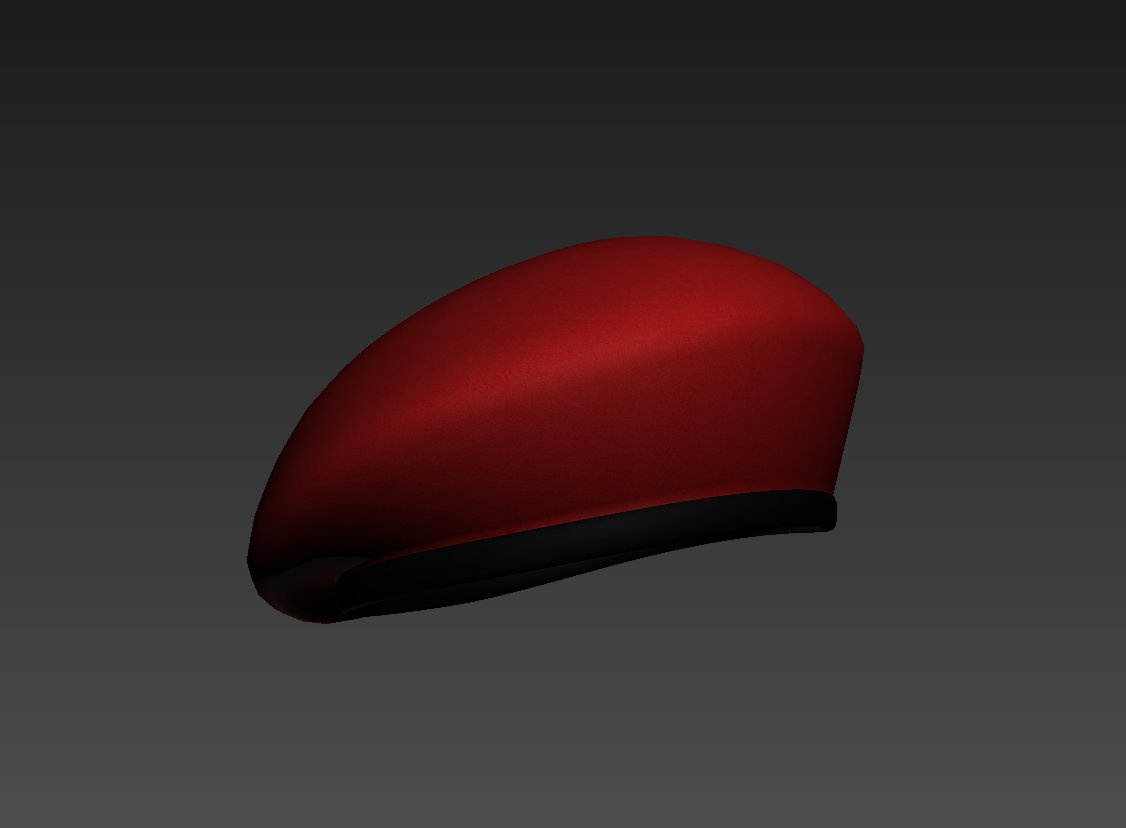3d модель берет