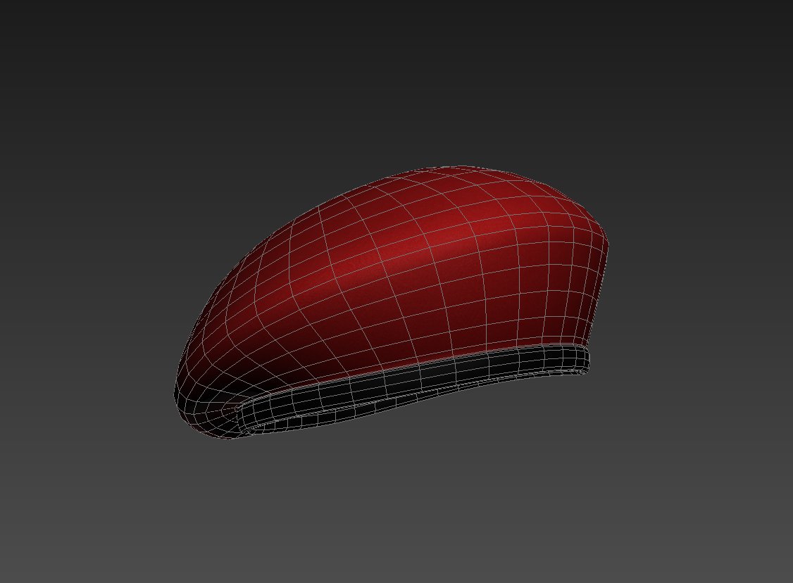 3d модель берет