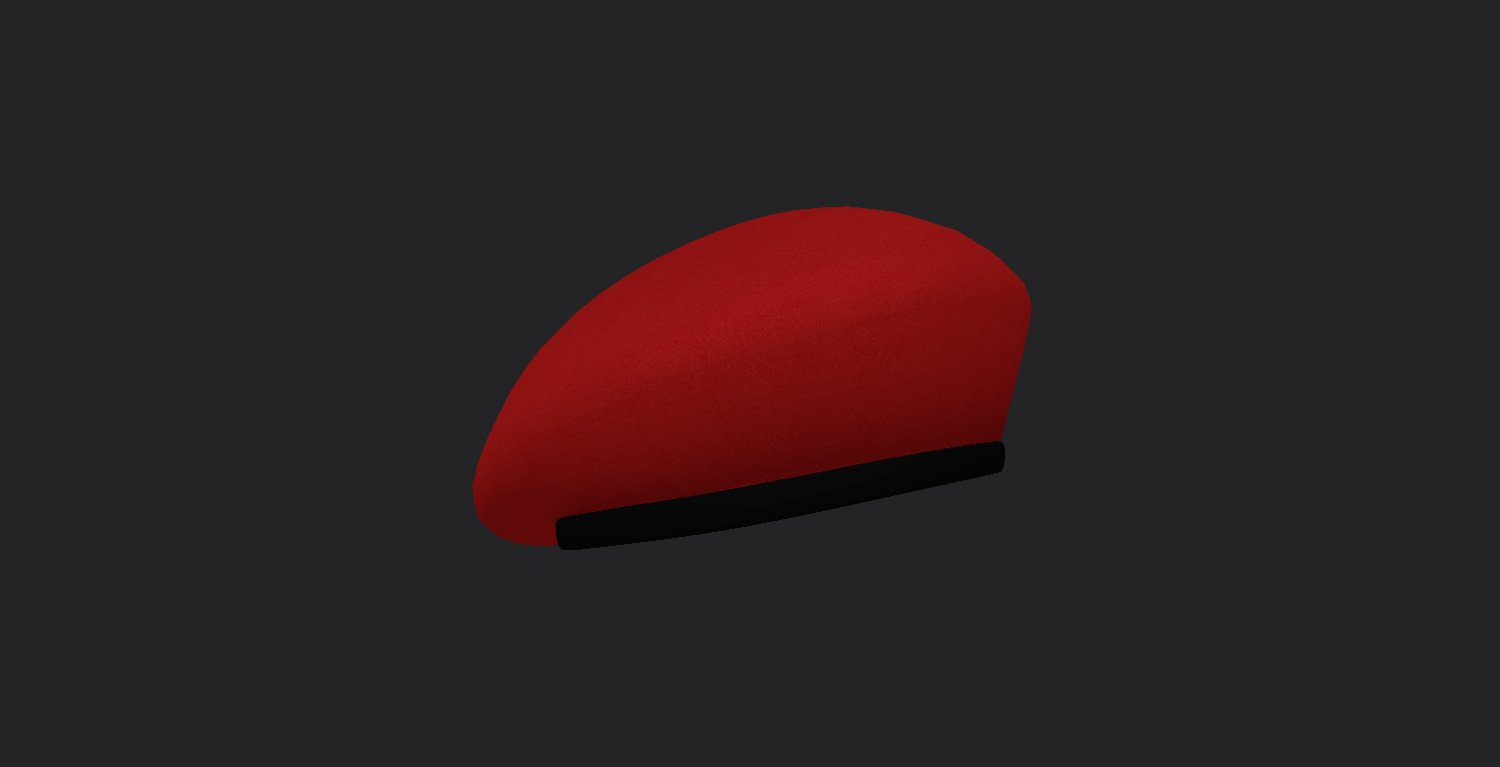 3d модель берет
