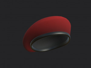 military beret 3D Model