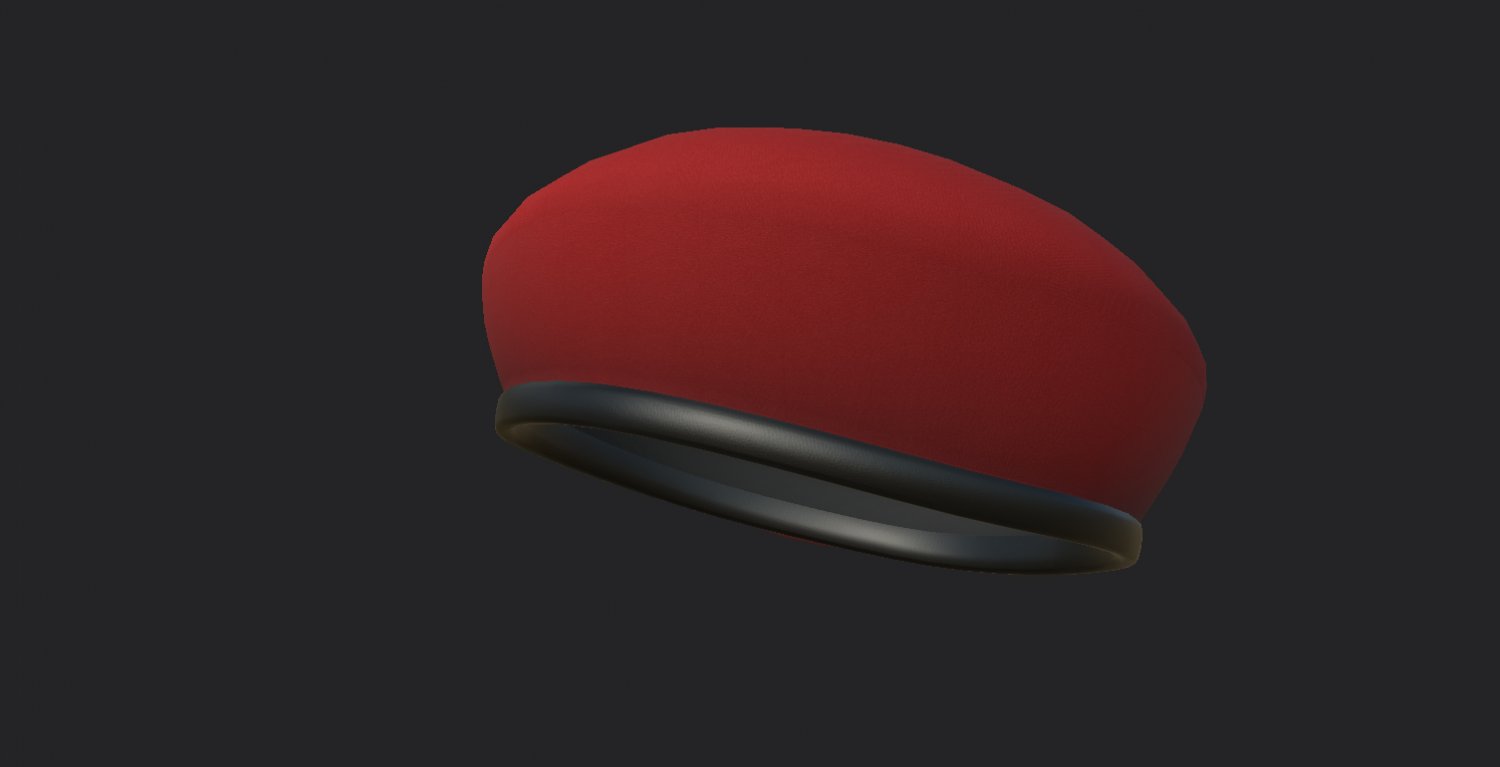3d модель берет. Берет 3д модель. Green Beret 3d models.