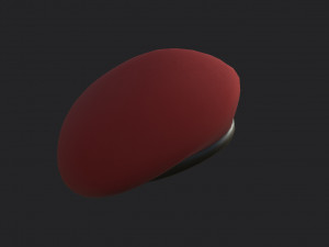 military beret 3D Model