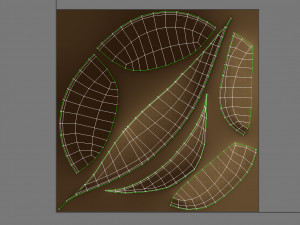 military side cap 3D 模型