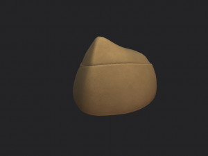 military side cap 3D 模型