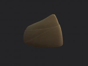 military side cap 3D Model