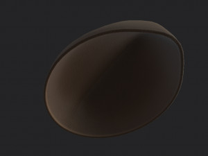 military side cap 3D 模型