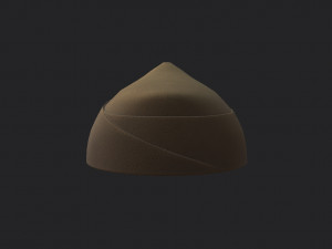 military side cap 3D 模型