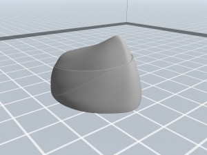 military side cap 3D 模型