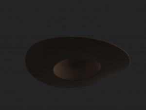 drill sergeant hat 3D-Modell