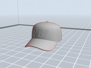 3d fbi cap 3D-Modell