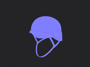 combat helmet 3D Model