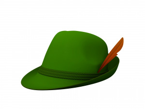 bavarian hat 3D Model