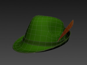 bavarian hat 3D Model