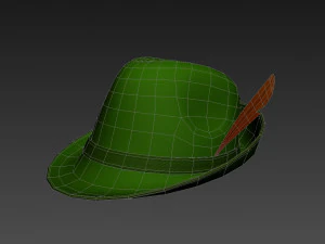 bavarian hat 3D Model