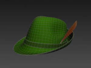 bavarian hat 3D Model