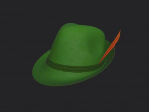 bavarian hat 3D Model