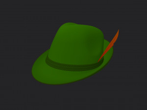bavarian hat 3D Model
