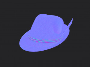 bavarian hat 3D Model