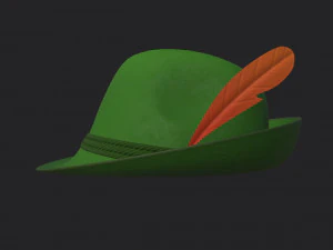 bavarian hat 3D Model