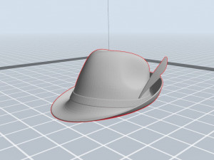 bavarian hat 3D Model