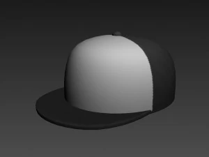 hip hop cap 3D Model