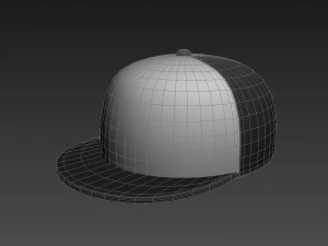 hip hop cap 3D Model