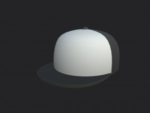 hip hop cap Modèle 3D