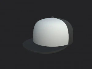 hip hop cap 3D Model