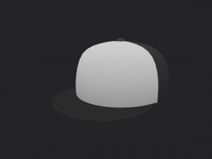 hip hop cap Modèle 3D
