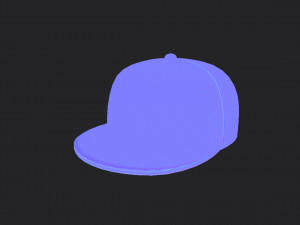 hip hop cap Modèle 3D