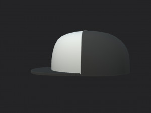 hip hop cap Modèle 3D