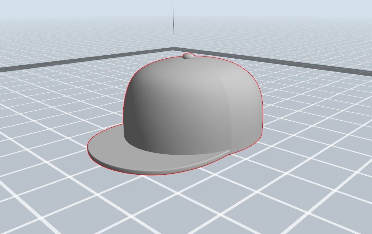 Cap 3d model