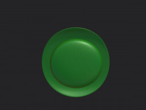 green party hat 3D Модель