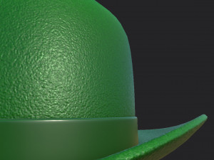green party hat 3D Модель