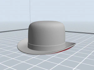 green party hat 3D Model