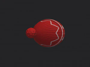 ニット帽 3Dモデル
