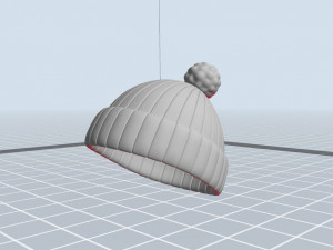 knitted hat Modelo 3D