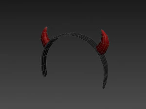 devil headband 3D Model