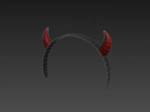 devil headband 3D Model