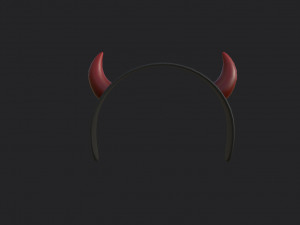 devil headband Modelo 3D