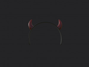 devil headband Modelo 3D