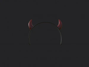 devil headband 3D Model